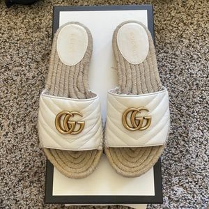 Gucci Great White Sandals